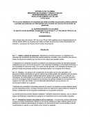 RESOLUCION 275- MINISTERIO DE HACIENDA Y CREDITO PUBLICO