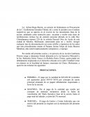 LA Demanda ejecutiva mercantil.