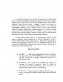 La Gran Demanda oral mercantil.