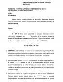 AMPARO DIRECTO EN REVISIÓN.