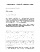 PRUEBA PEC DE PSICOLOGÍA DEL DESARROLLO I. El juego de reglas