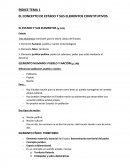 EL CONCEPTO DE ESTADO Y SUS ELEMENTOS CONSTITUTIVOS