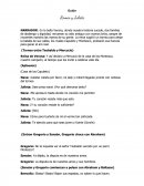 Guion de Romeo y Julieta.