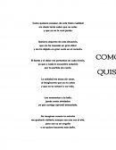 Como quisiera escapar.