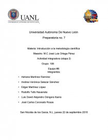 Introducción a la metodología científica .. Página 1