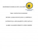 CONTRATOS DE ADHESION ALEJANDRO CABAÑAS