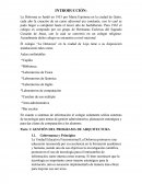 El colegio “La Dolorosa” en la ciudad de Loja