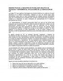 PERSPECTIVAS DE LA INDUSTRIA EN TECNOLOGÍA ANALÍTICA DE PROCESOS Y HERRAMIENTAS: APLICACIONES EN LA FABRICACIÓN DE API