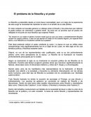 Problema de la filosofía y poder