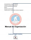 Manual de organizacion.