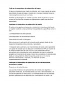 Cuál es el mecanismo de absorción del agua