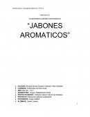PROYECTO ELABORAMOS JABONES ARTESANALES “JABONES AROMATICOS” .