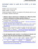 Actividad sobre la UVEG