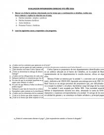 Eval integradora 5 to año derecho. Página 1