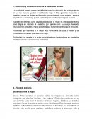 Definición y consideraciones de la publicidad sexista.