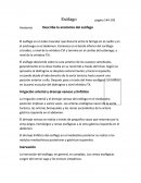 Esofago. Anatomía Describe la anatomía del esófago