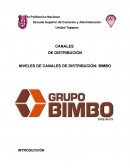 CANALES DE DISTRIBUCIÓN NIVELES DE CANALES DE DISTRIBUCIÓN: BIMBO