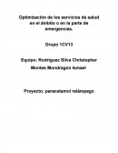 Optimización de los servicios de salud en el ámbito o en la parte de emergencias