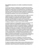 Racionalidades subyacentes en los modelos de planificación (educativa)-resumen