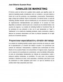 Proporcionar especialización y división del trabajo.