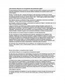 ¿Qué factores influyeron en el surgimiento del parlamento inglés?