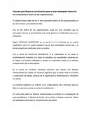 Factores que influyen en la motivación para un buen desempeño laboral de los colaboradores dentro de las organizaciones.