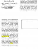 CÁNCER COLORRECTAL.