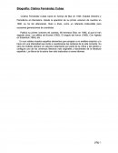 Biografía: Cistina Fernández Cubas