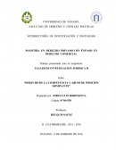 MAESTRÍA EN DERECHO PRIVADO CON ÉNFASIS EN DERECHO COMERCIAL.