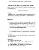 NORMAS Y PROCEDIMIENTOS PARA LA FORMULACIÓN DE CONTRATOS DE ARRENDAMIENTO Y FUNCIONAMIENTO DE CAFETERÍAS Y/O COMEDORES EN LAS DEPENDENCIAS PNP