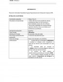 Actividad Resultados equipo departamento de producción empresa CDN