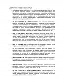 LABORATORIO DERECHO MERCANTIL III.