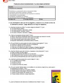 Prueba de Lectura Complementaria: “La cama mágica de Bartolo”