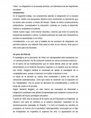 La integración en la escuela primaria y la importancia de las trayectorias escolares