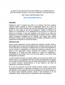 EL IMPACTO DE UNA CAPACITACION INTERNA EN LA EMPRESA EN EL AREA DE PRODUCTIVIDAD: COCA-COLA COMPANY CULIACAN SINALOA.