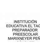 Preparador preescolar.