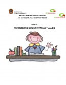 TENDENCIAS EDUCATIVAS ACTUALES. Durante el proceso de aprendizaje los educandos han de enfrentarse a situaciones problemáticas, retos y conflictos,