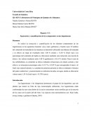 Separación y cuantificación de los componentes en las leguminosas