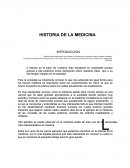 HISTORIA DE LA MEDICINA. Historia testis temporum, lux veritatis, vita memoriae, magistra vitae et nuntia vetustatis