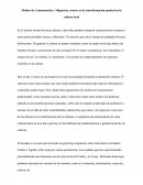 Medios de Comunicación y Migración, actores en la transformación musical en la cultura local