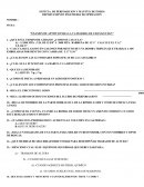 EXAMEN DE APTITUD PARA LA CATEGORIA DE CHANGO T.R.P.”