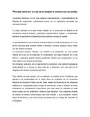 Principal razón por la cual se ha elegido el proceso que se analiza