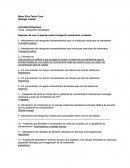 Tema: Transporte membranal.