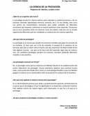 La ciencia de la psicología.