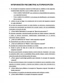 LA INTERVENCIÓN PSICOMOTRIZ AUTOPERCEPCIÓN