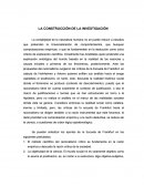 LA CONSTRUCCIÓN DE LA INVESTIGACIÓN