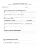 PRIMER EXAMEN DE LA ASIGNATURA DE MICROBIOLOGIA