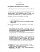 Practica No.8: Dignidad de la profesión ¿En qué consiste la ética profesional? ¿Y cuál es su objetivo?