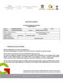 DIRECCIÓN ACADÉMICA Formato de entrega de evidencias