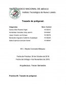 Practica #5. Trazado de poligonal.